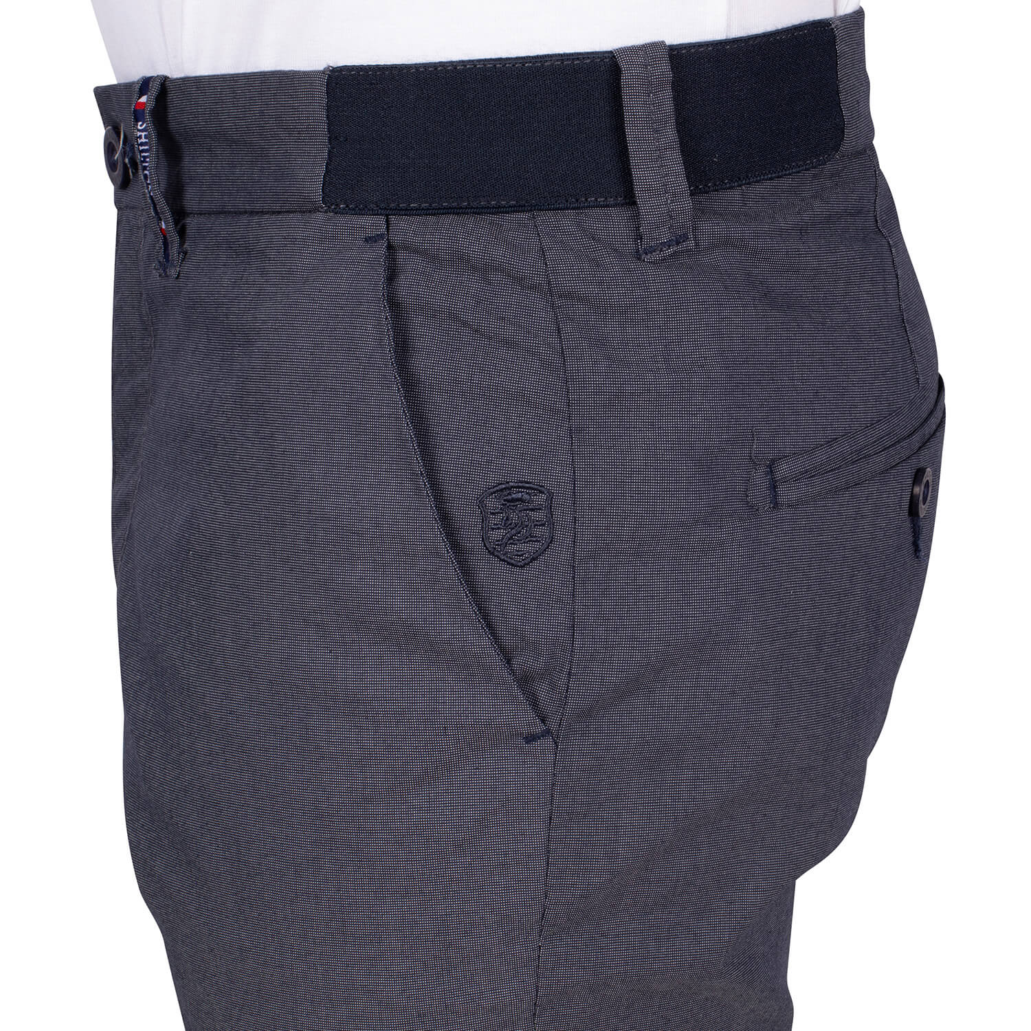 Bermuda chambray écusson - Image 5