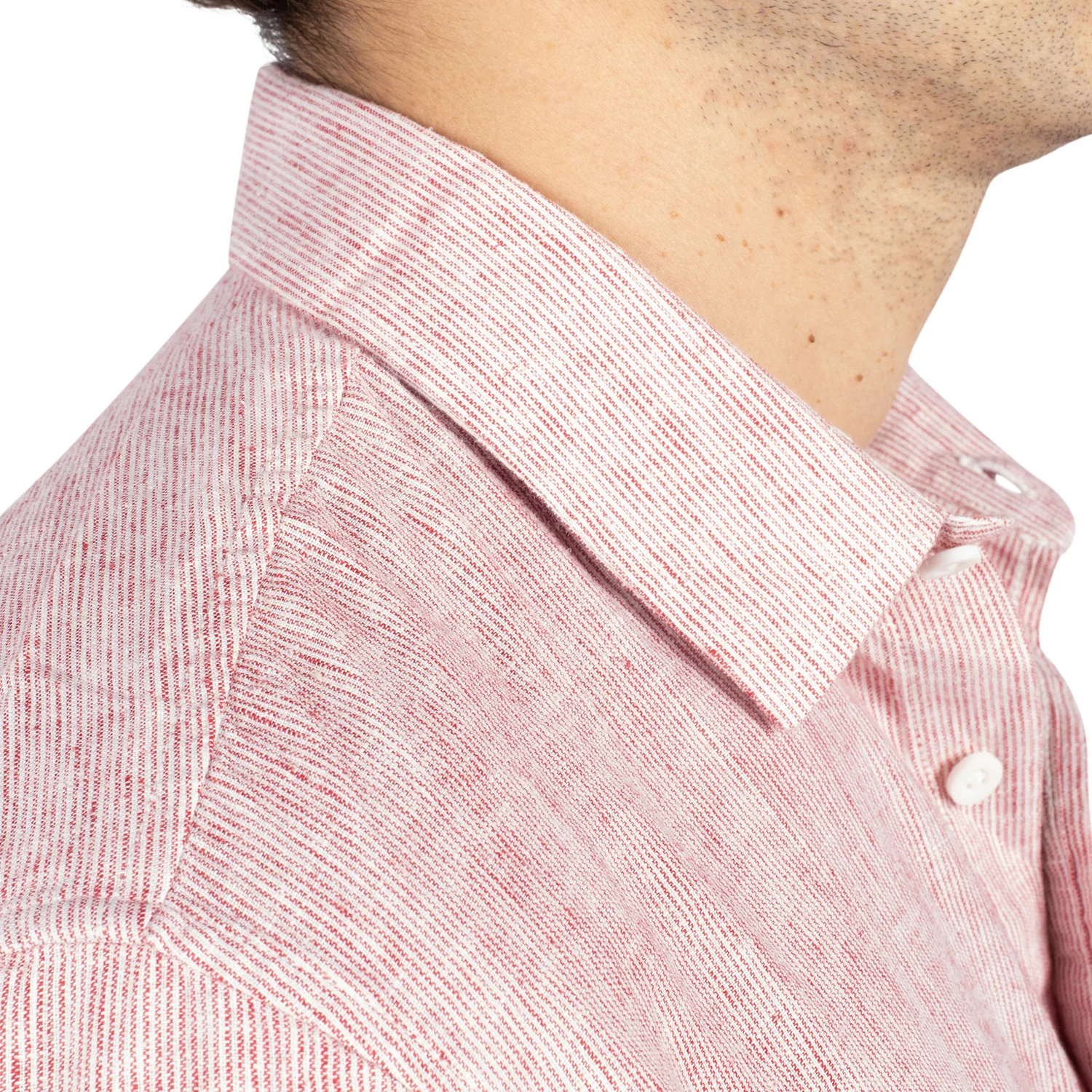 Chemise en lin rayée - Image 6
