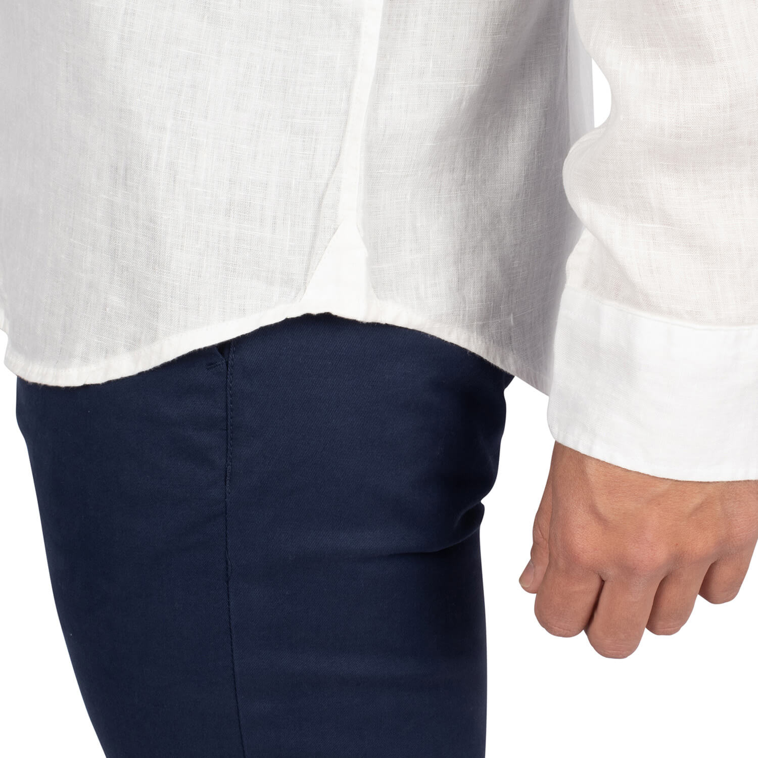 Chemise lin basic - Image 4