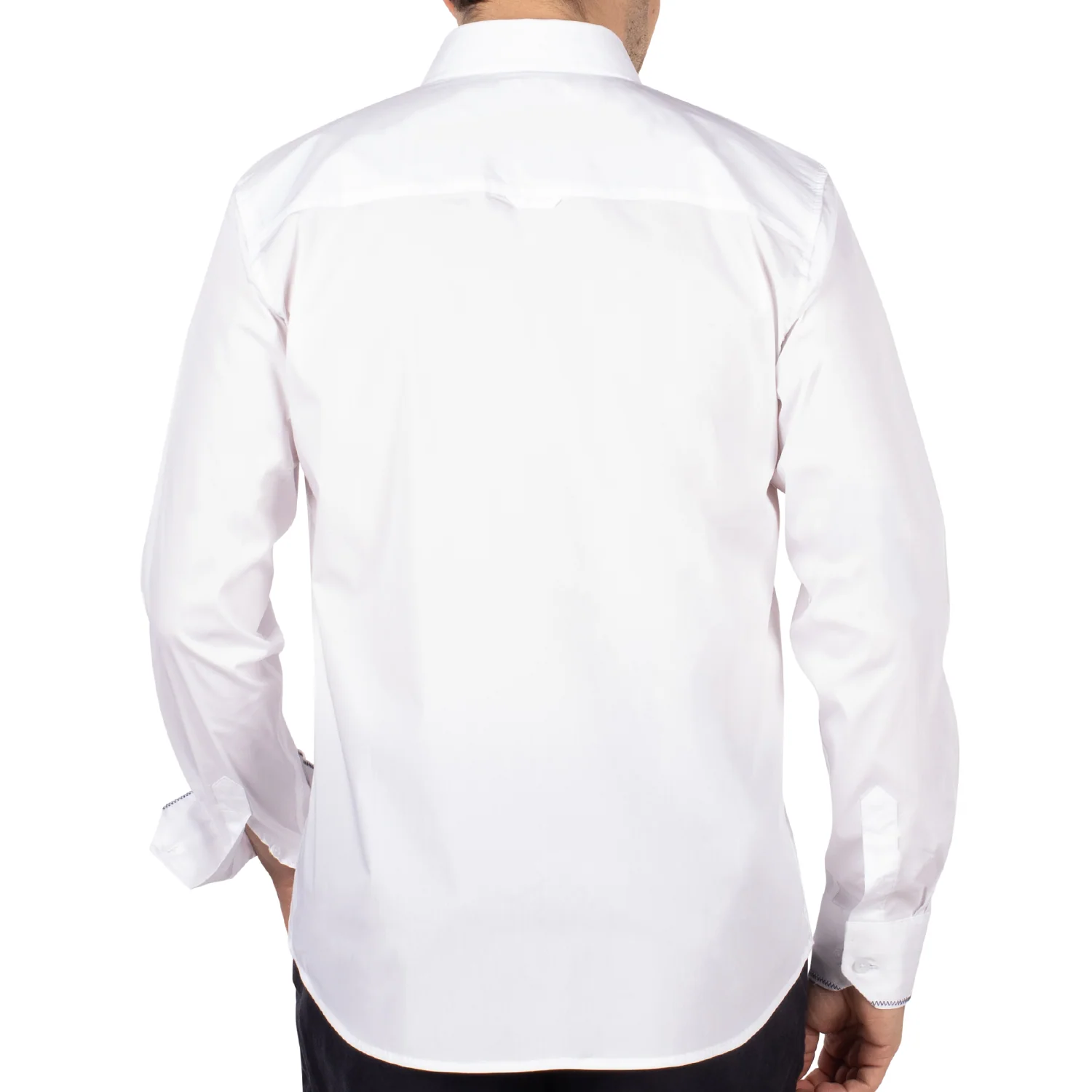 Chemise unie azura - Image 2