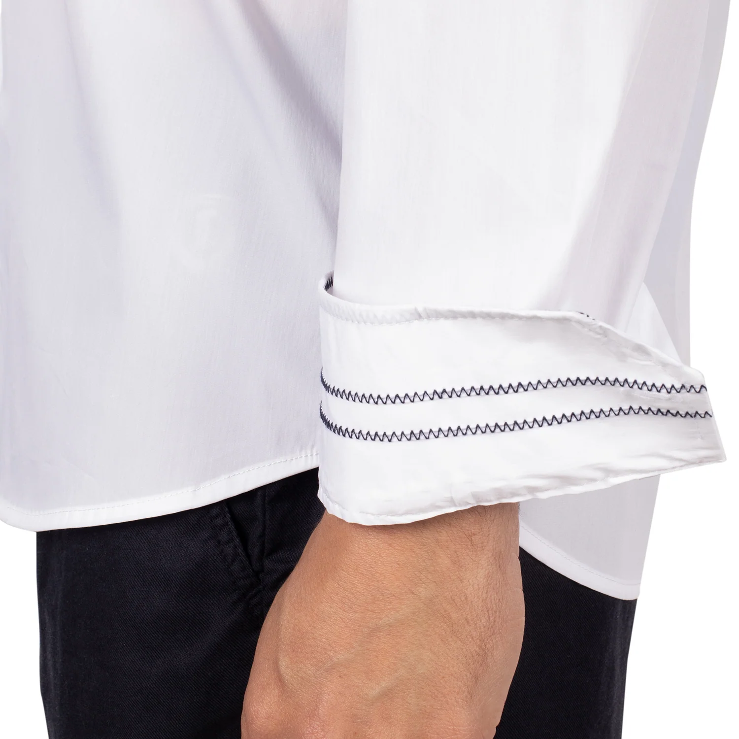 Chemise unie azura - Image 5