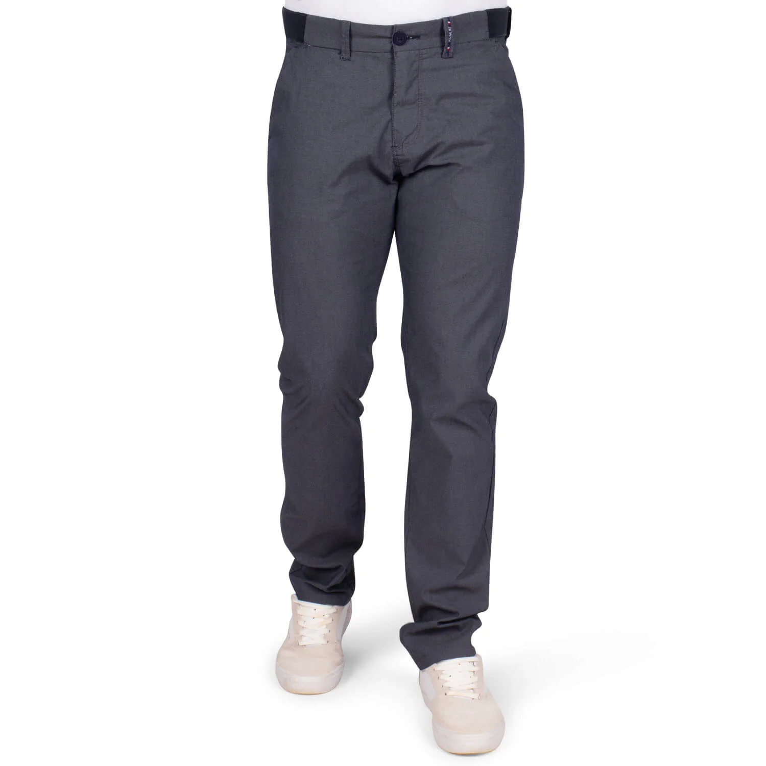 Pantalon chambray écusson