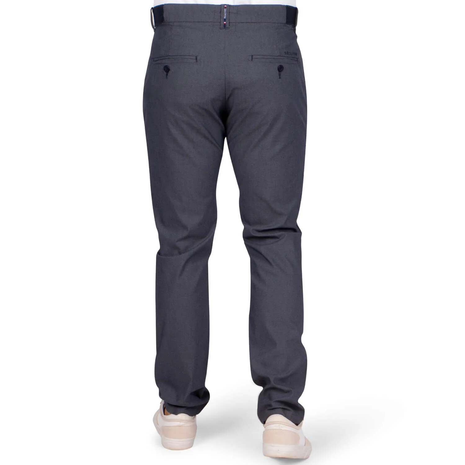 Pantalon chambray écusson - Image 2