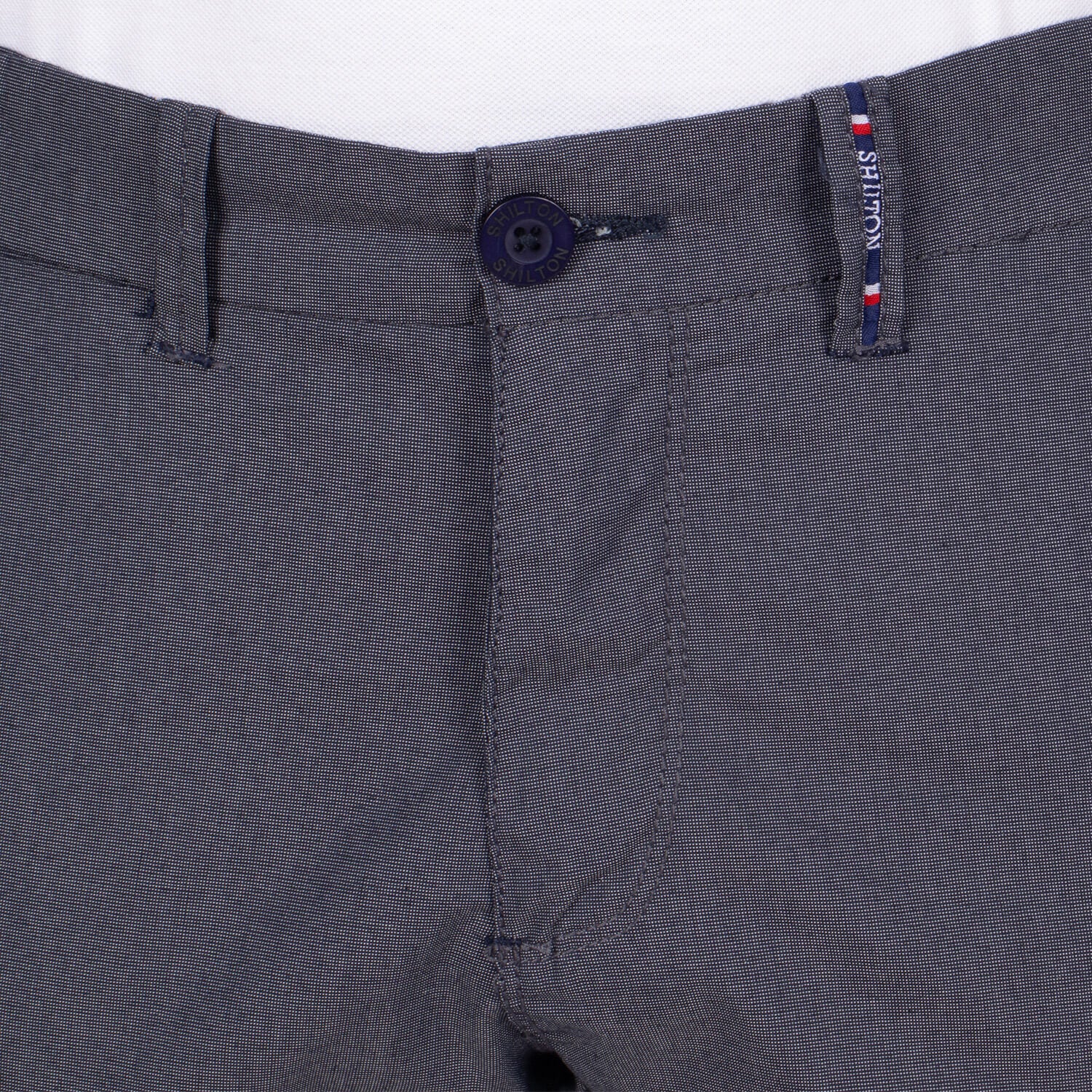 Pantalon chambray écusson - Image 3