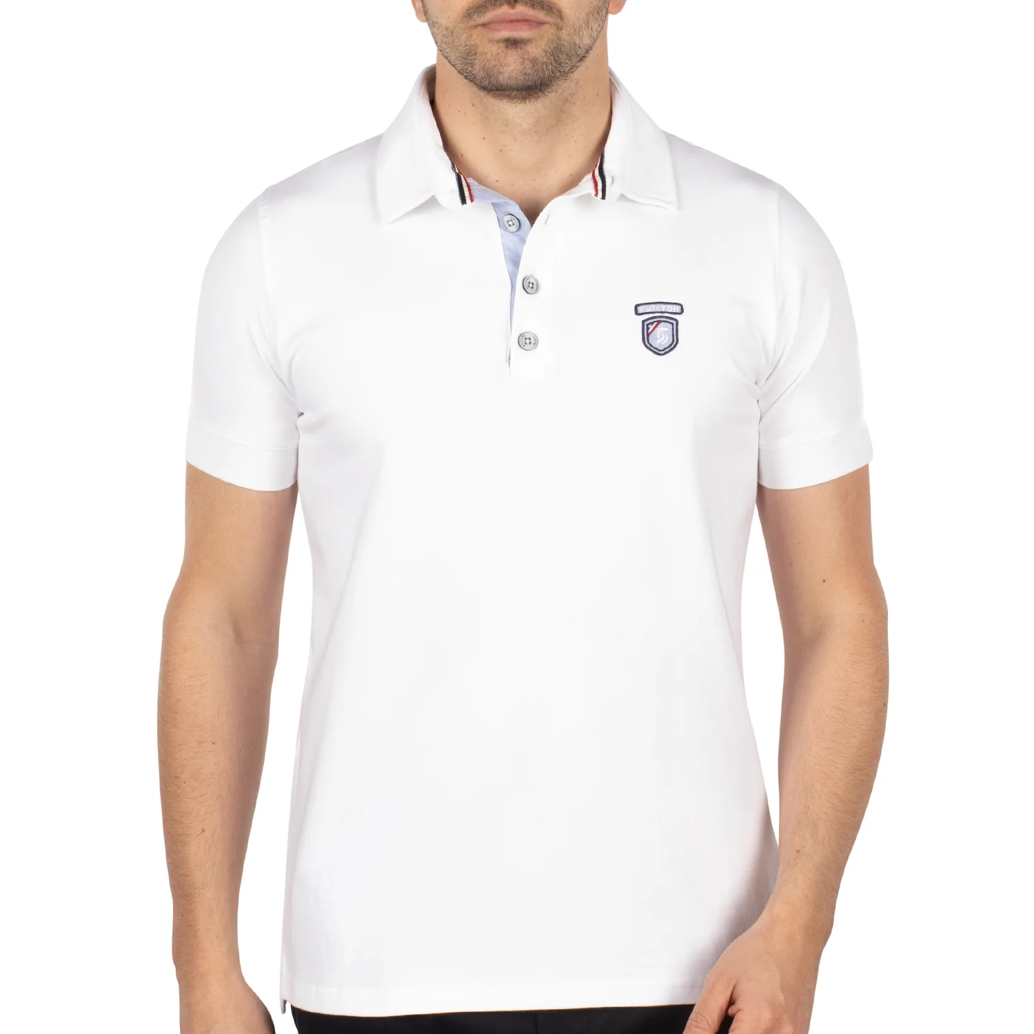 Polo côte quartz