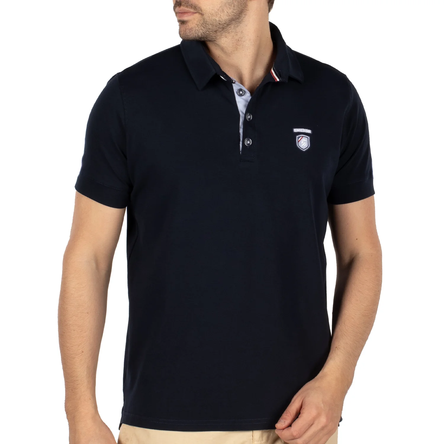 Polo côte quartz