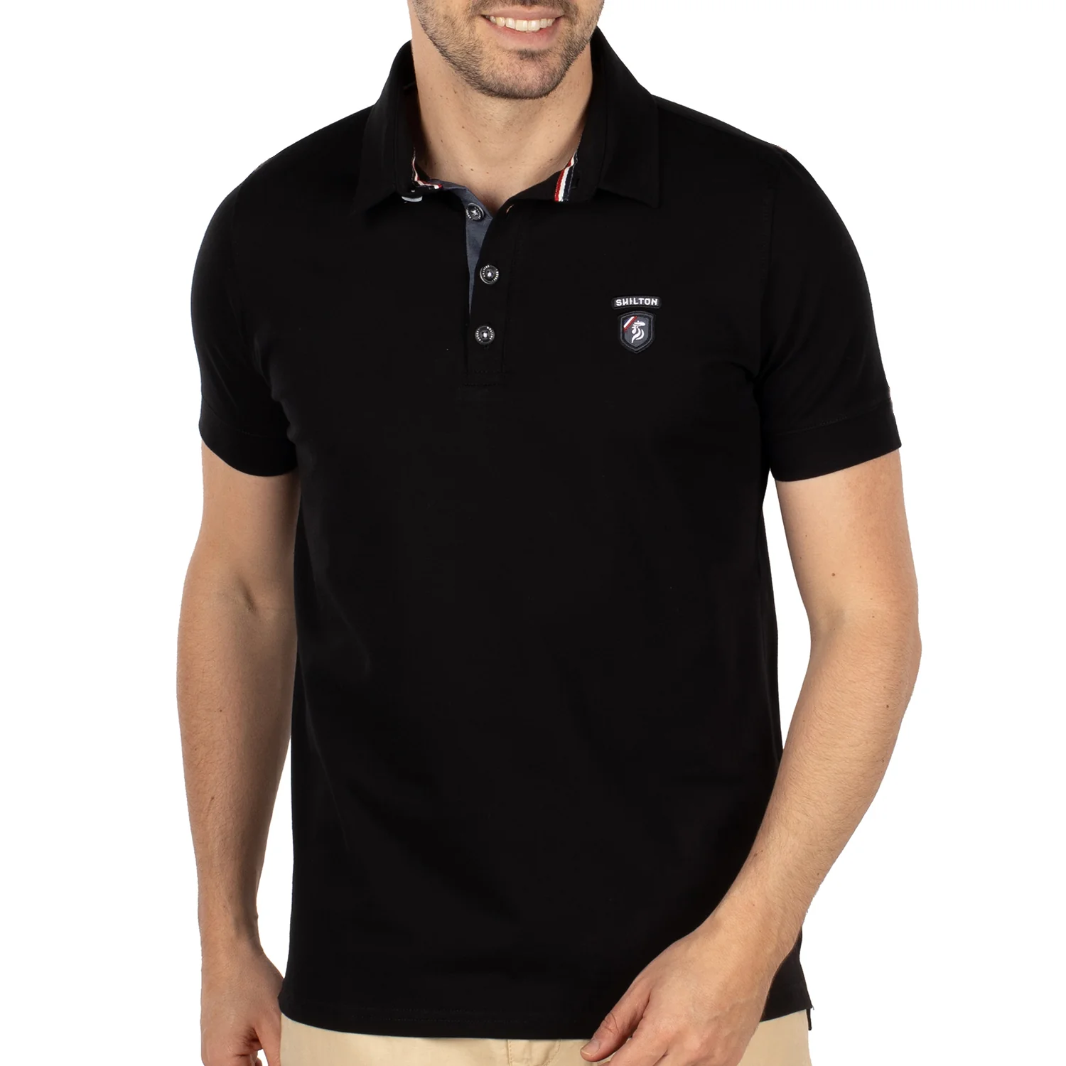 Polo côte quartz