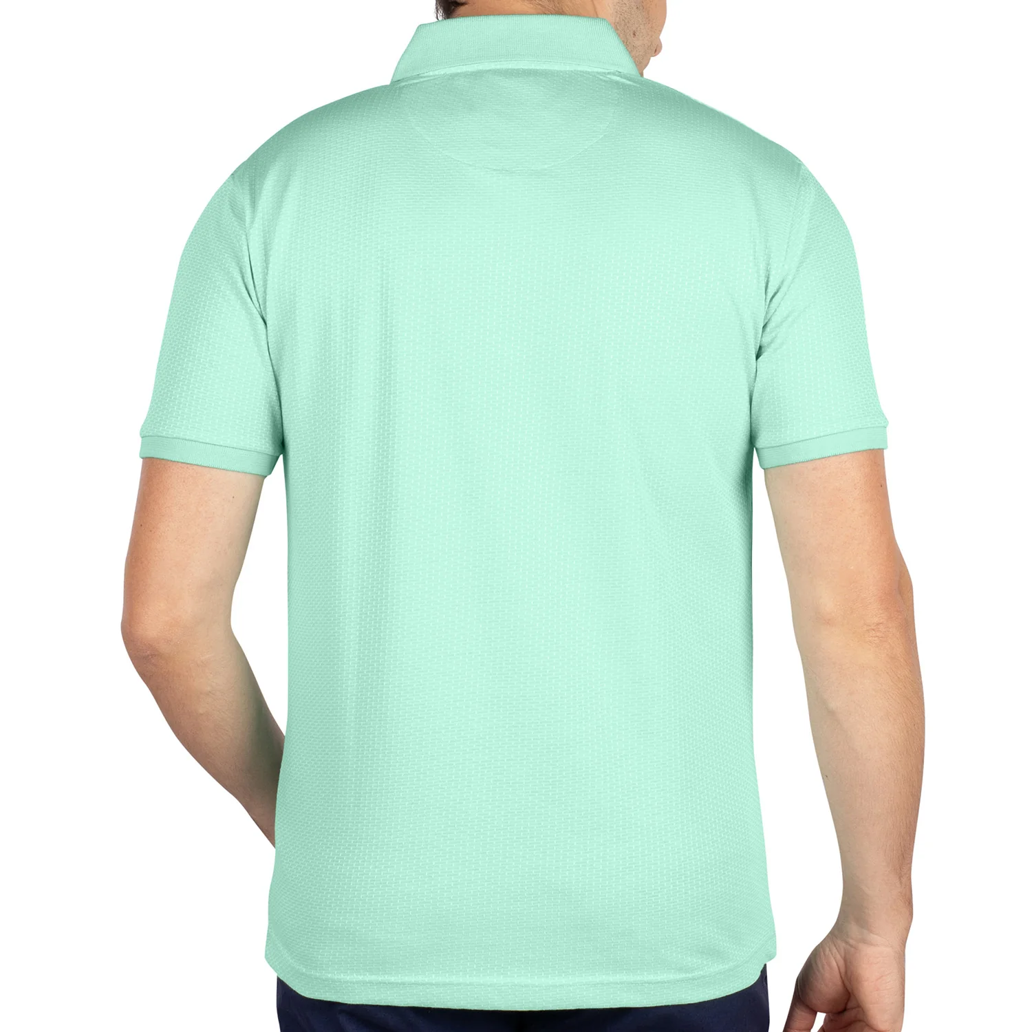 Polo jacquard pastel - Image 2