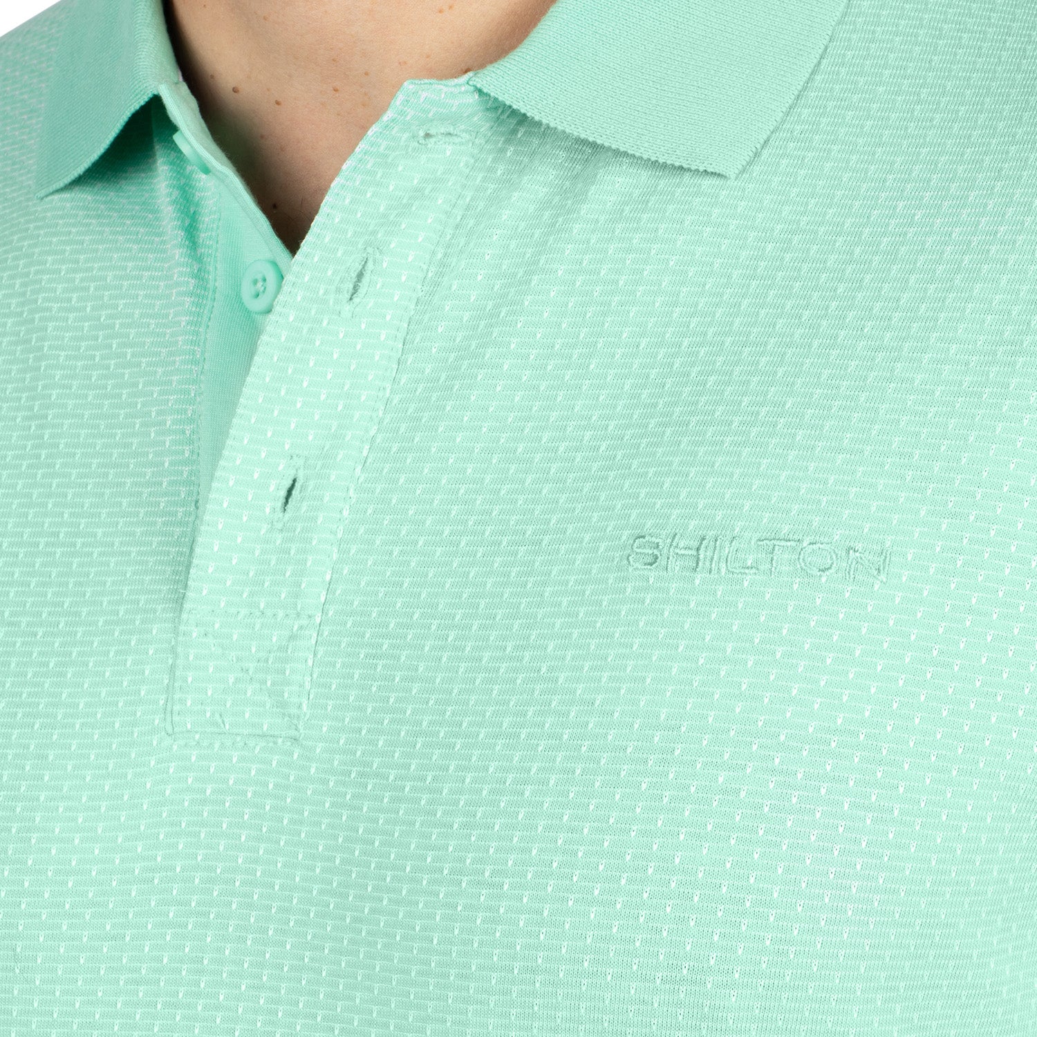 Polo jacquard pastel - Image 3