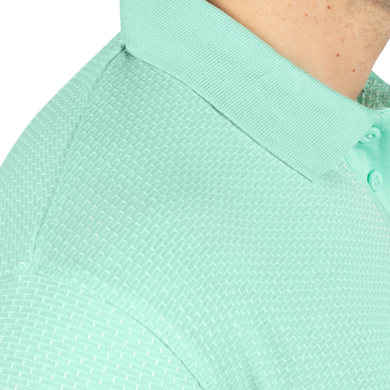 Polo jacquard pastel - Image 4