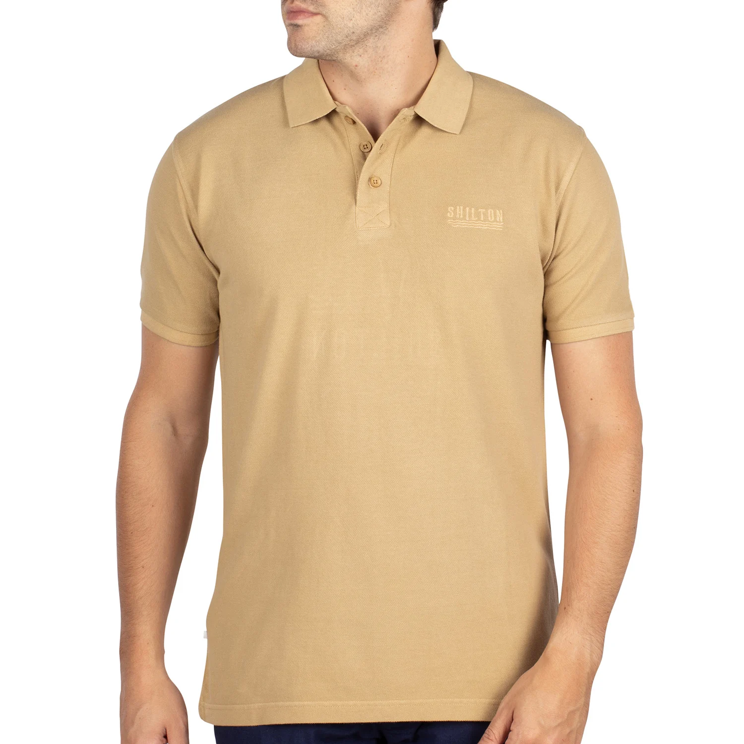 Polo piqué stone - Image 2