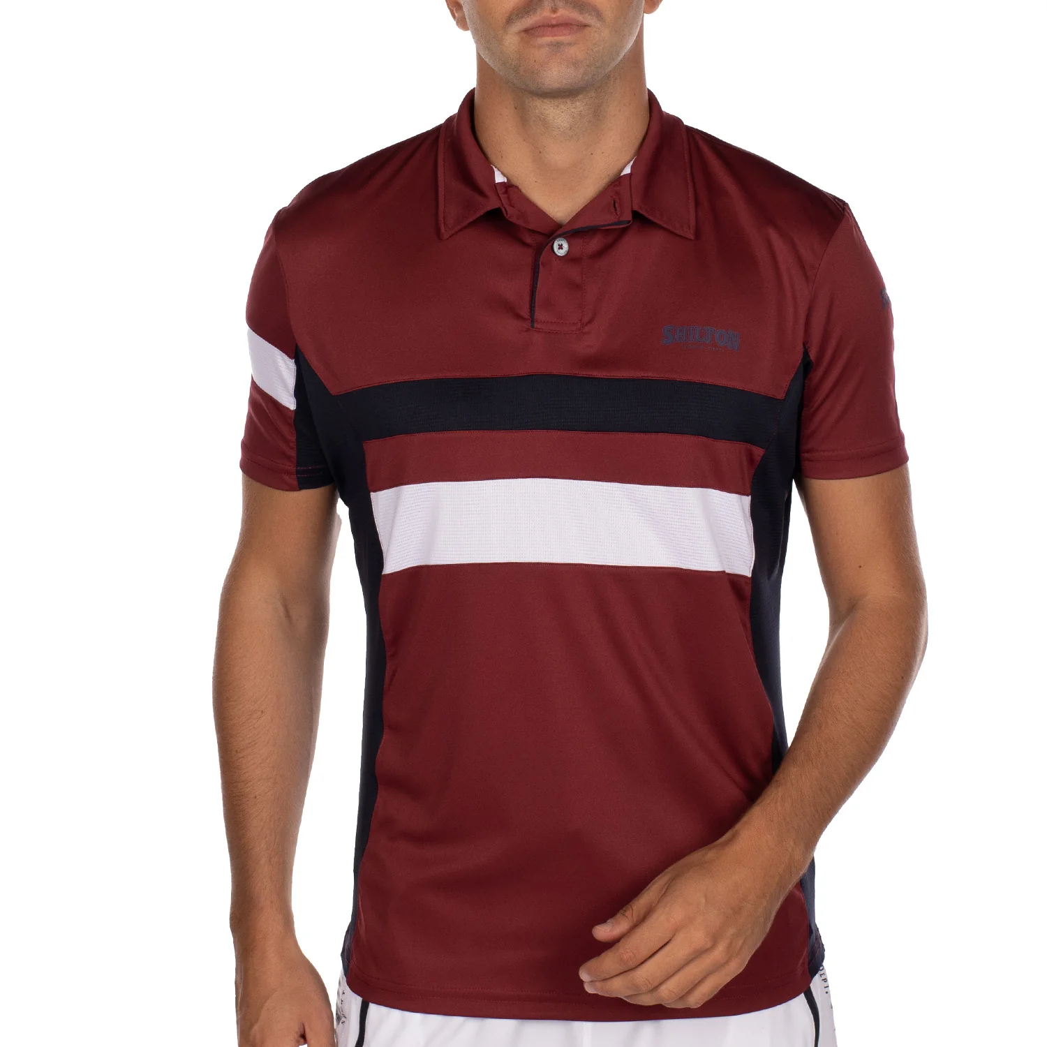 Polo de sport tricolore - Image 2