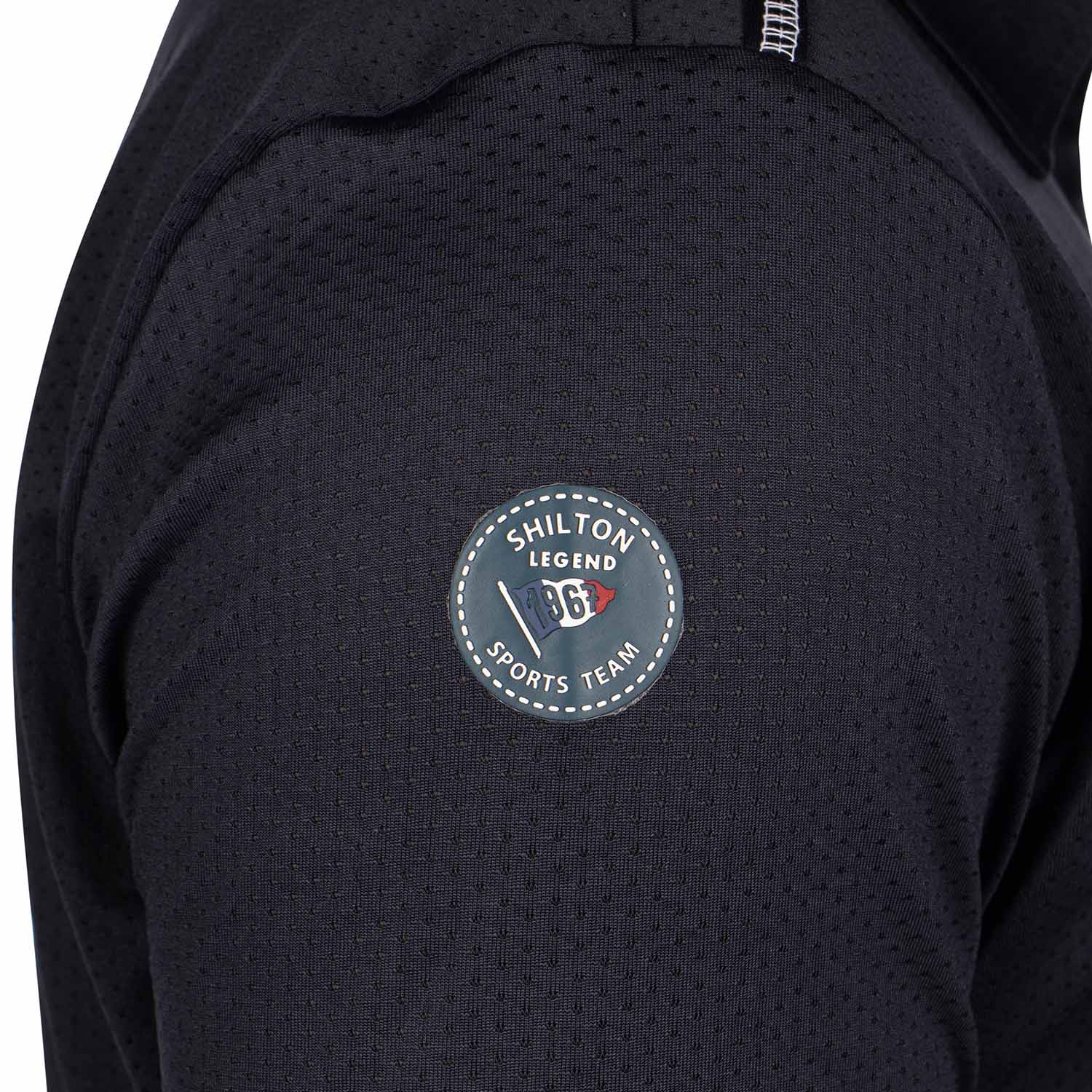 Polo de sport zippé perforé - Image 4