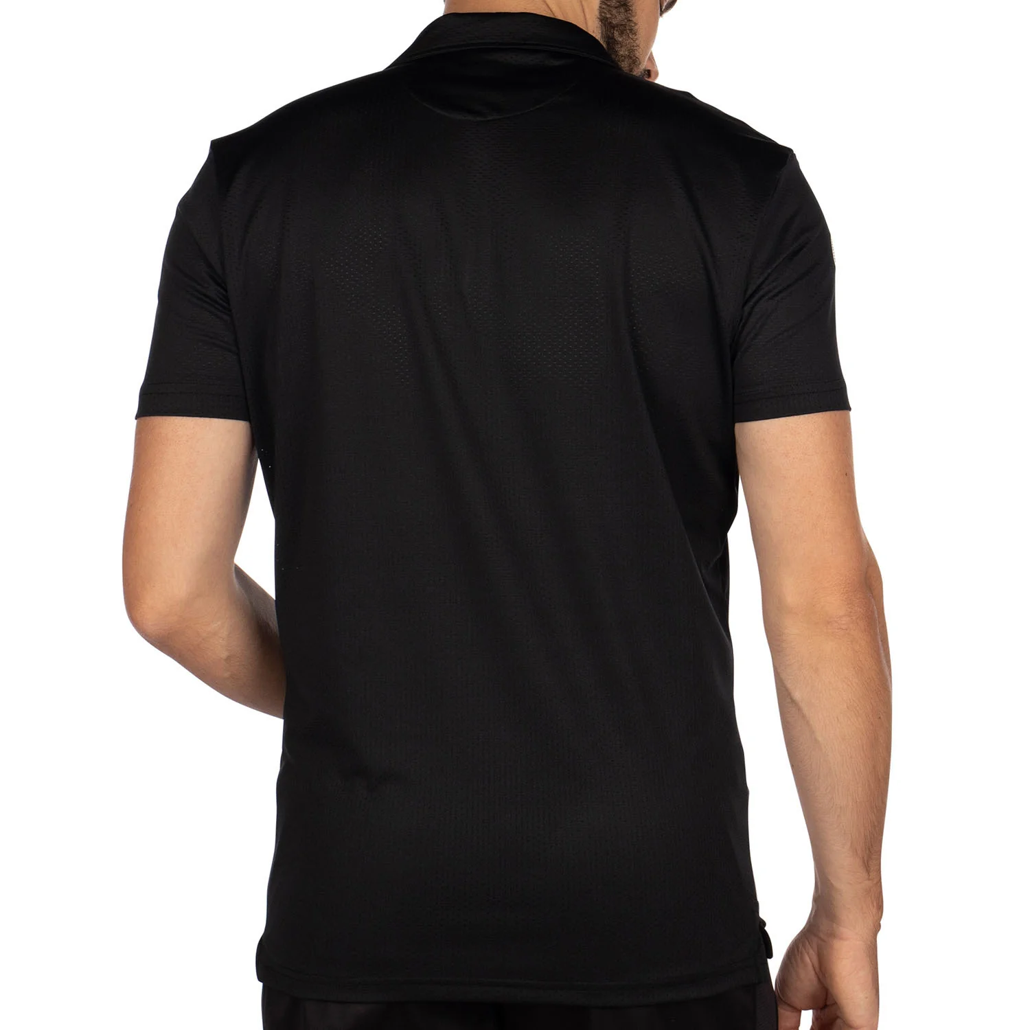 Polo de sport zippé perforé - Image 3
