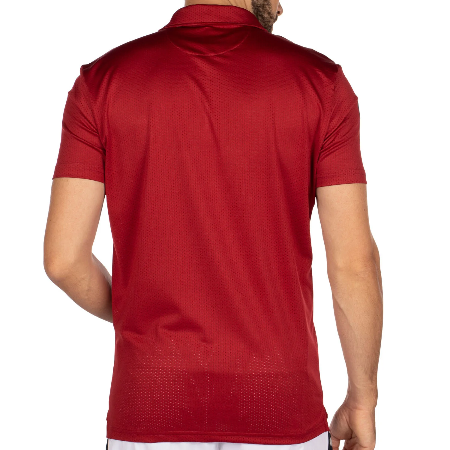 Polo de sport zippé perforé - Image 3