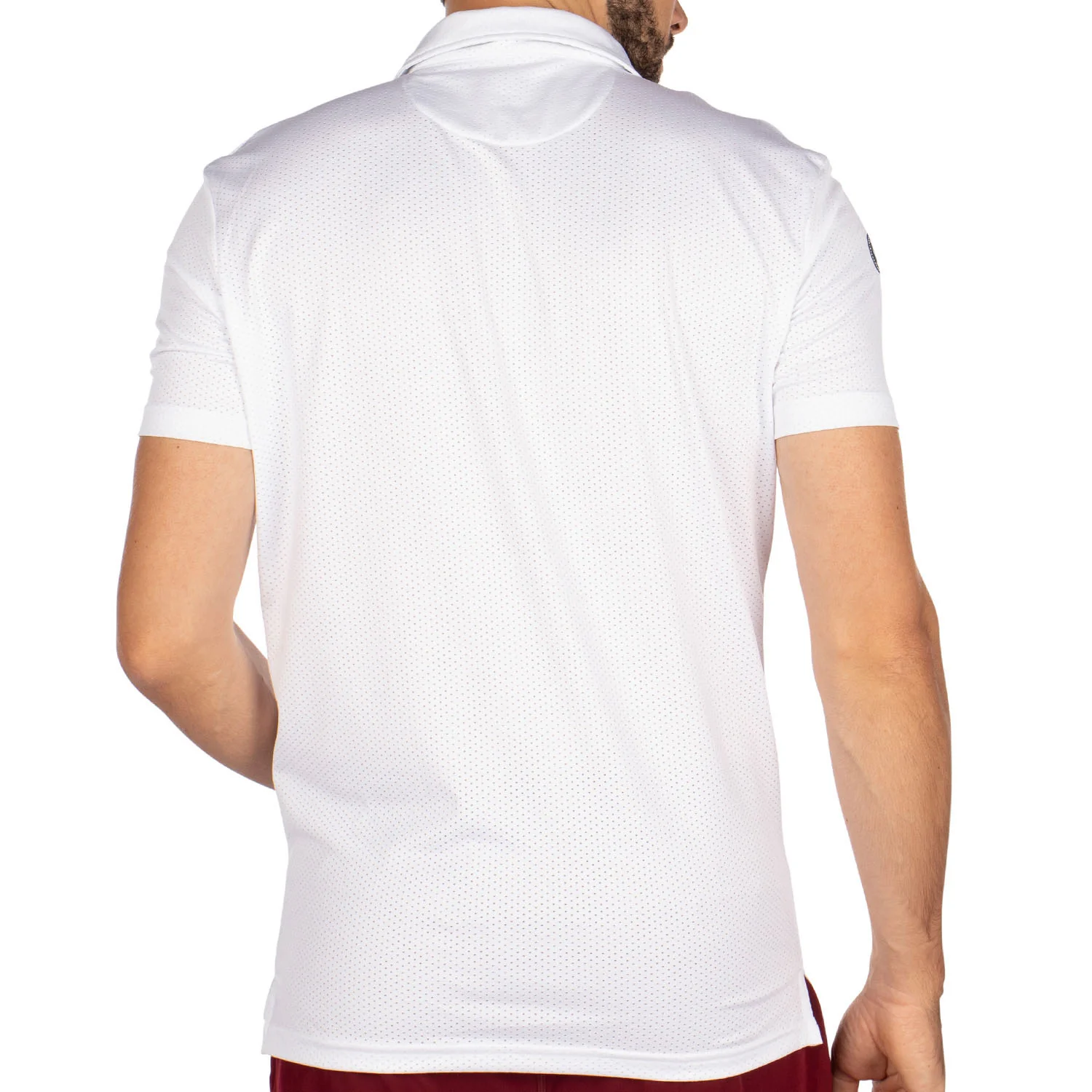 Polo de sport zippé perforé - Image 3