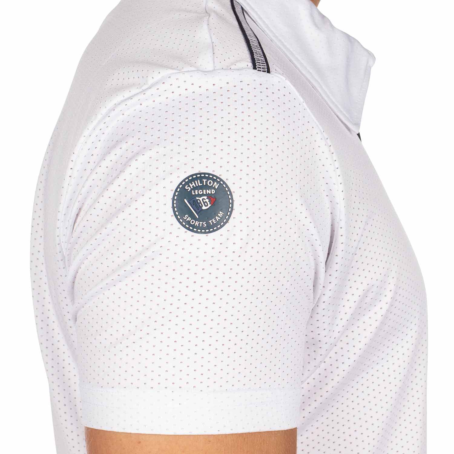 Polo de sport zippé perforé - Image 4