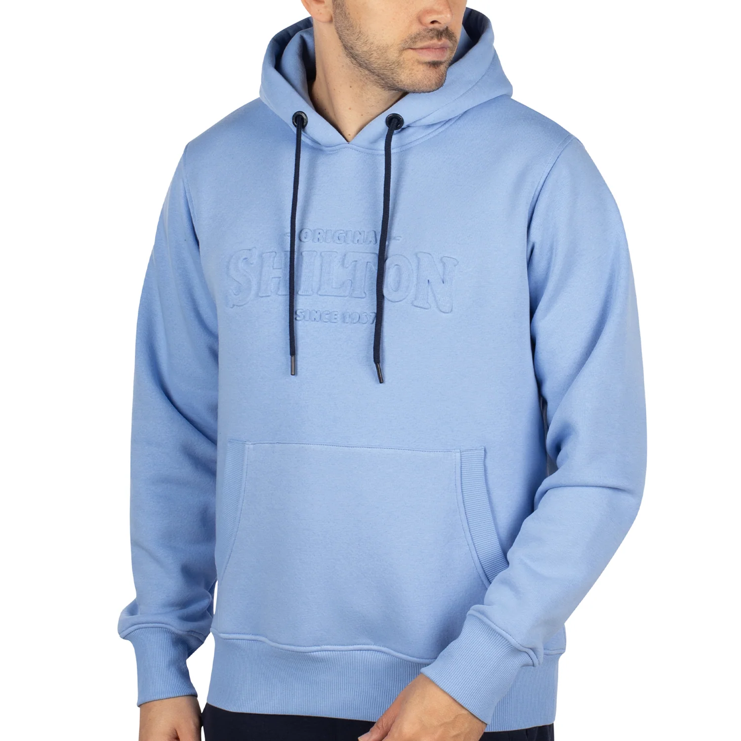 Sweat à capuche embossing