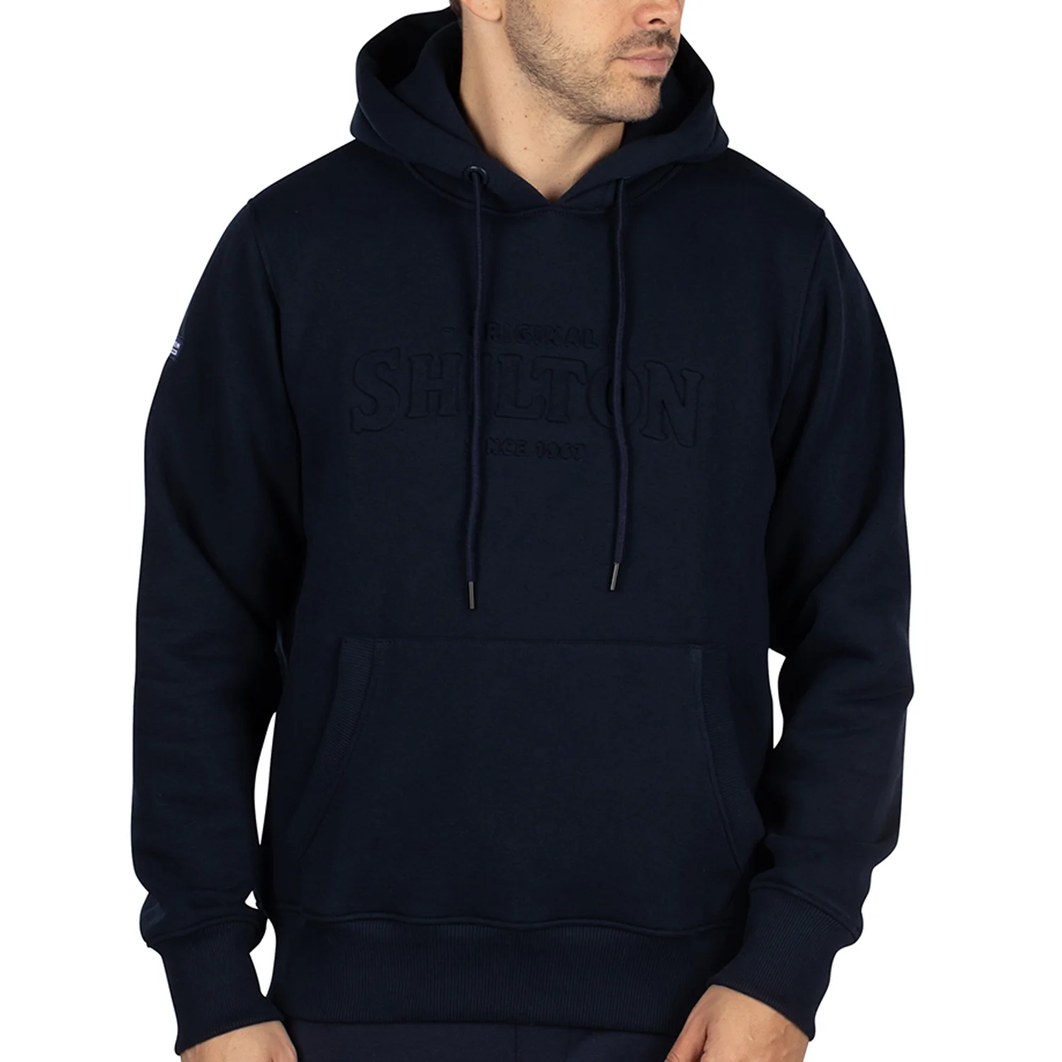 Sweat à capuche embossing