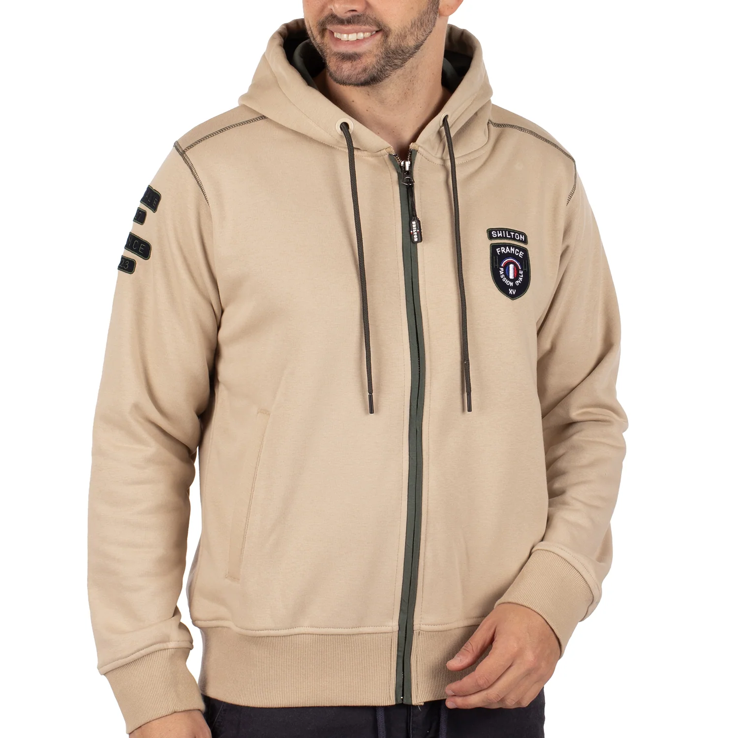 Sweat zippé french sportswear