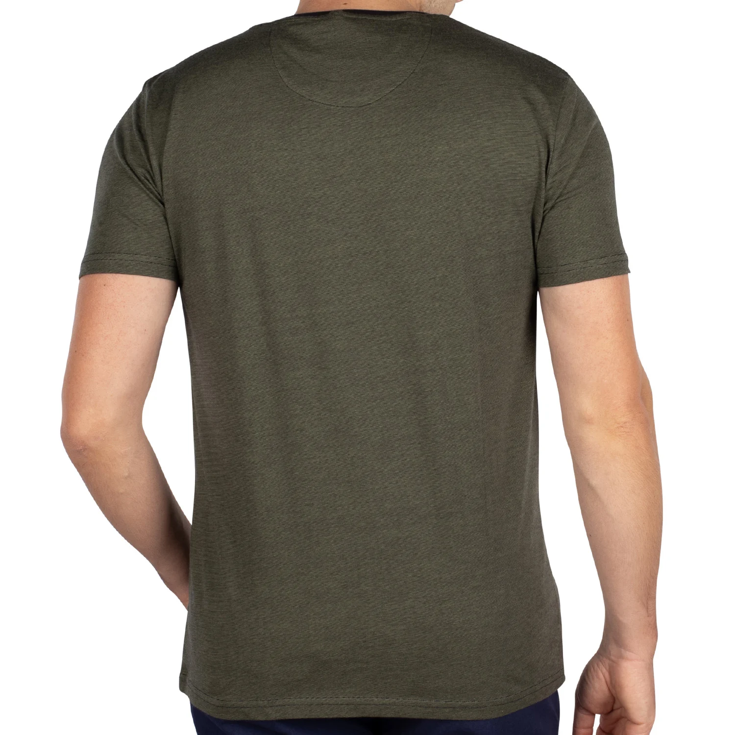 T-shirt écusson rayé - Image 2