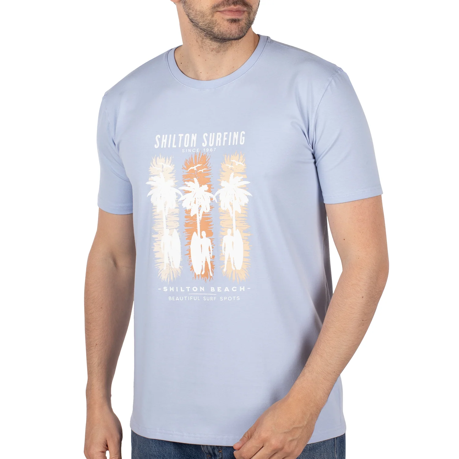 T-shirt surfing