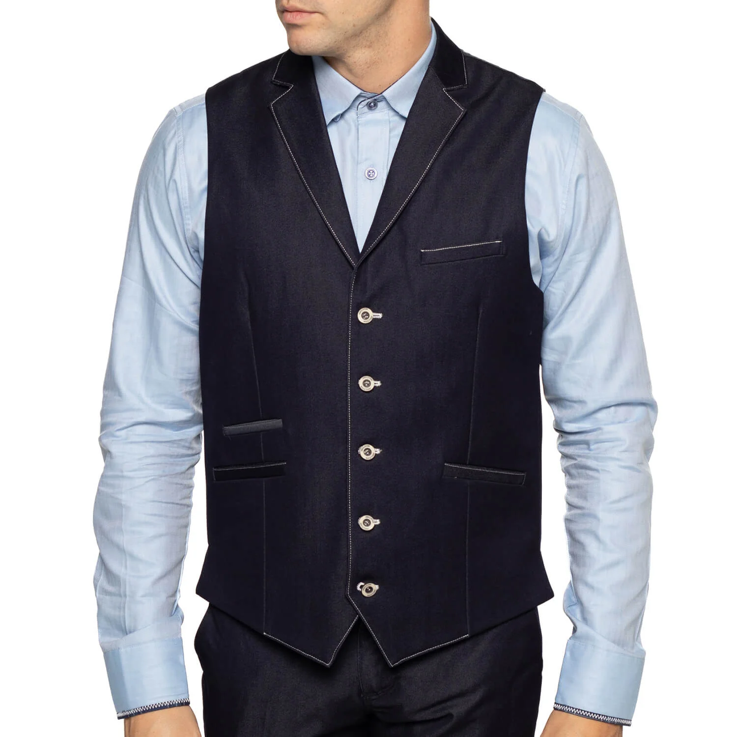 Veste blazer avec gilet british - Image 7